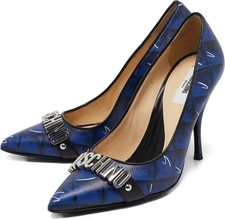 Leather Heeled Pumps - Image 5