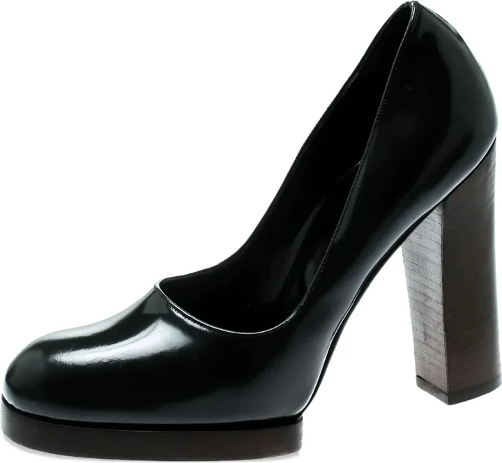 Leather Heeled Pumps - Image 2