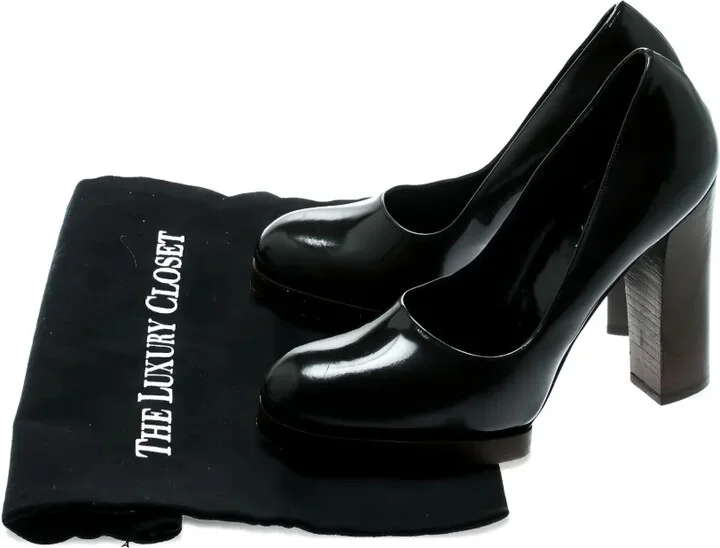Leather Heeled Pumps - Image 5