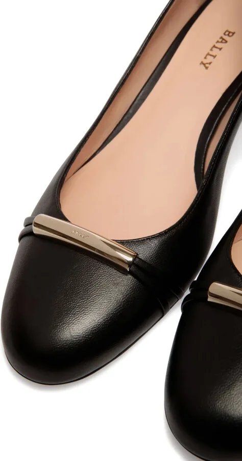 Leather Heeled Pumps - Image 5