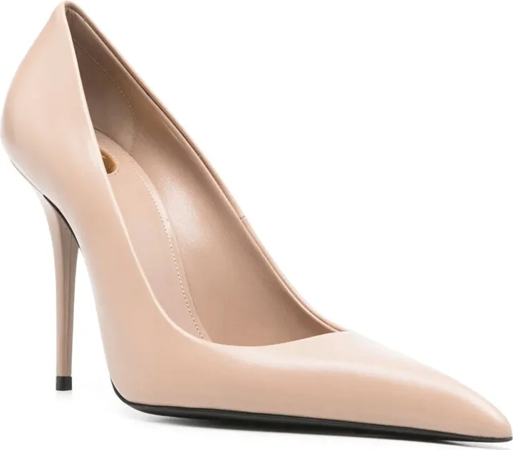 Leather Heeled Pumps - Image 2