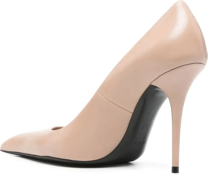 Leather Heeled Pumps - Image 3