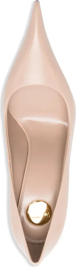 Leather Heeled Pumps - Image 4