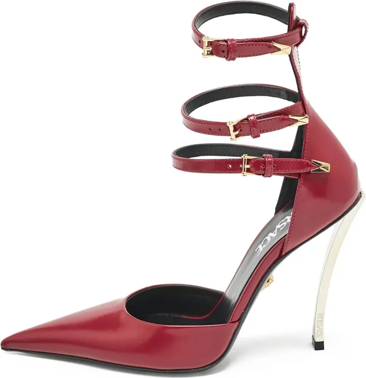 Leather Heeled Pumps