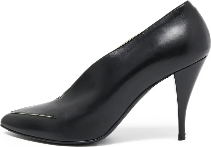 Leather Heeled Pumps