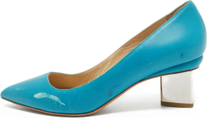 Leather Heeled Pumps