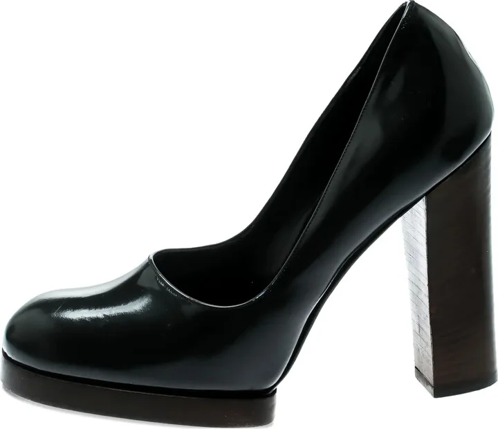 Leather Heeled Pumps