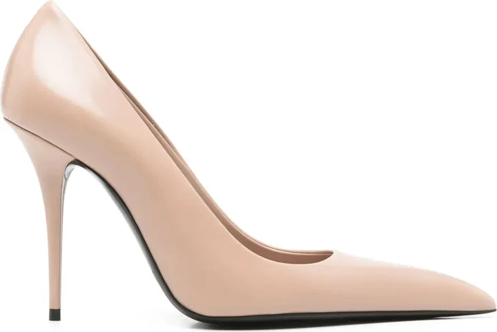 Leather Heeled Pumps