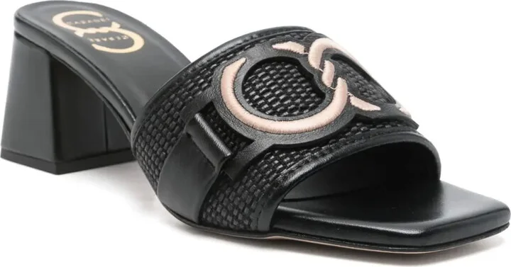 Leather Heeled Sandals - Image 2