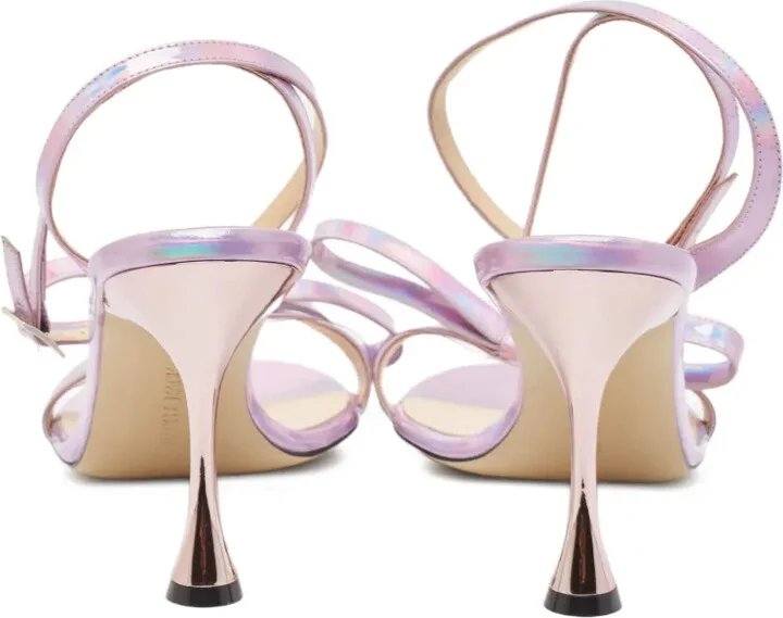 Leather Heeled Sandals - Image 4