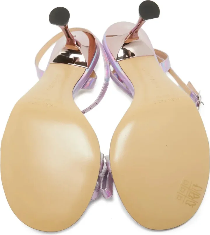 Leather Heeled Sandals - Image 5