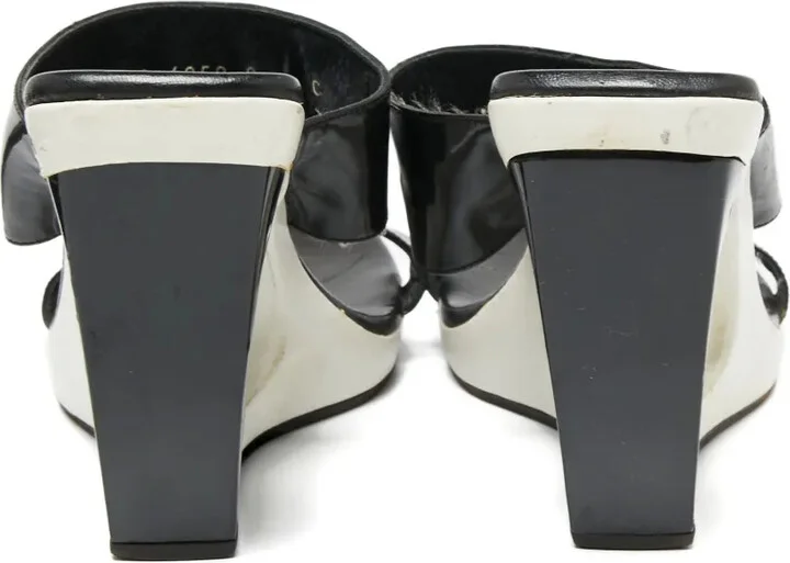 Leather Heeled Sandals - Image 3