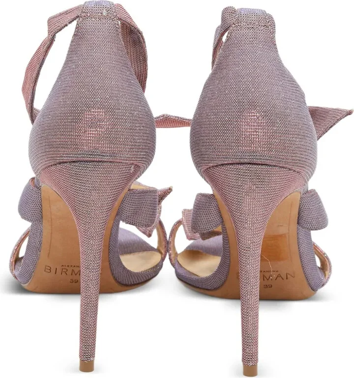 Leather Heeled Sandals - Image 3