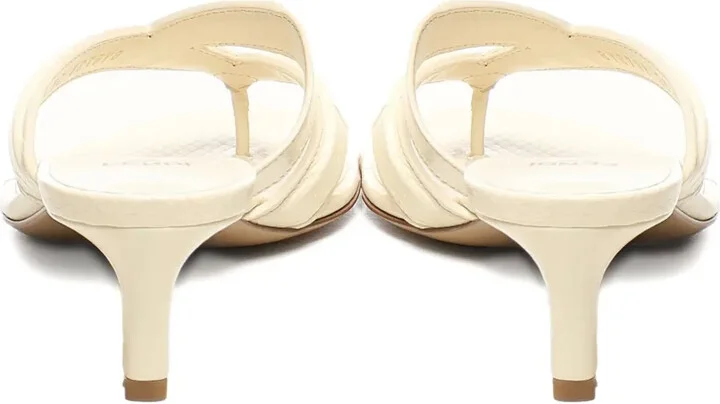 Leather Heeled Sandals - Image 3