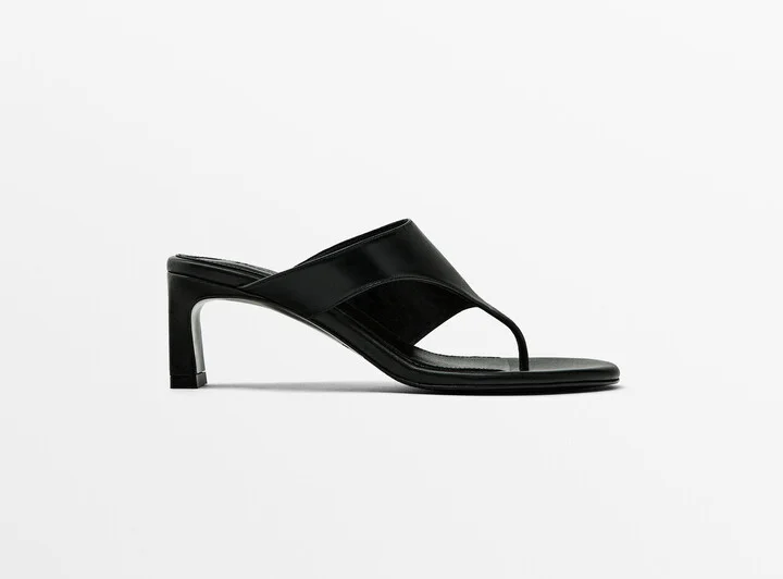 Leather Heeled Sandals