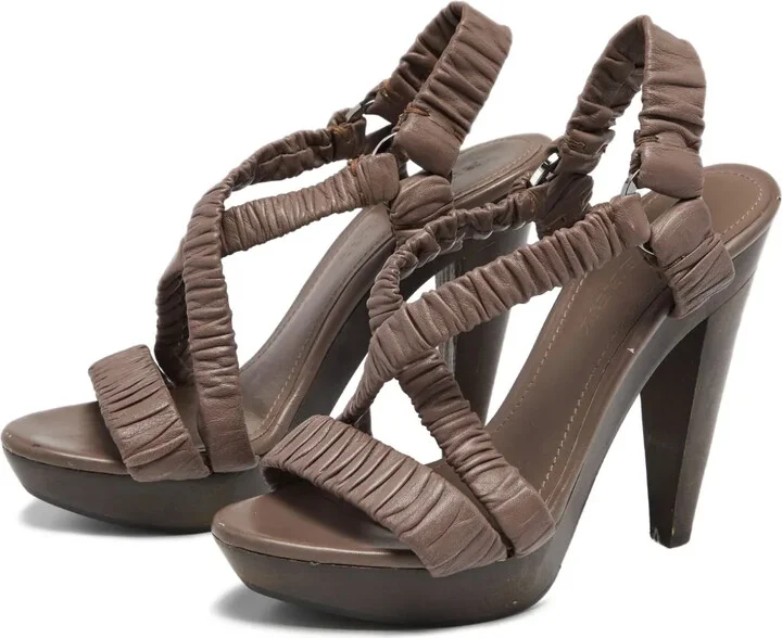 Leather Heeled Sandals