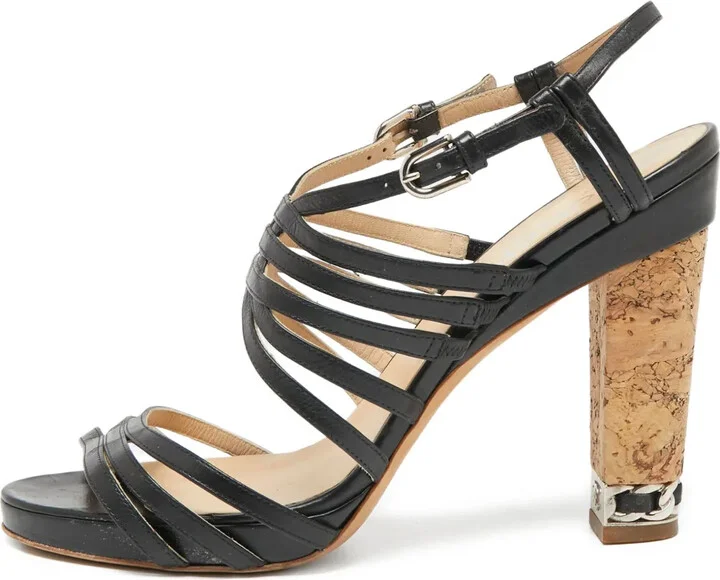 Leather Heeled Sandals