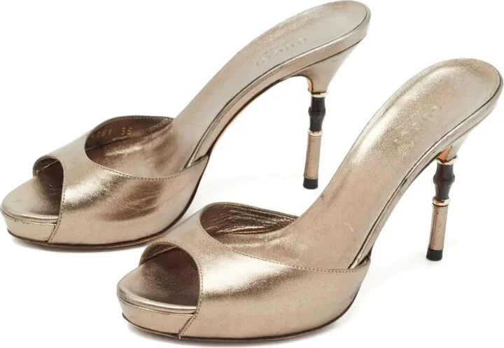 Leather Heeled Sandals