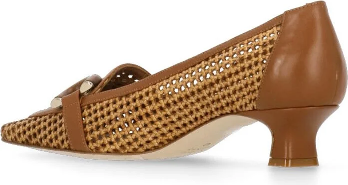 Leather Heeled Shoe - Image 4