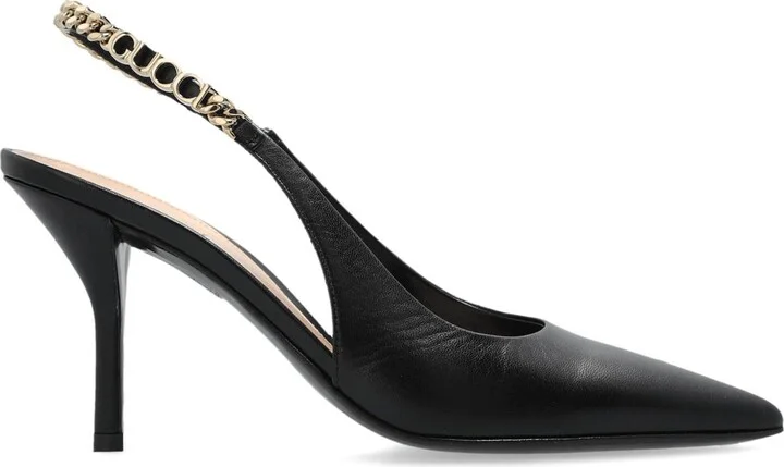 Leather Heeled Shoes Signoria