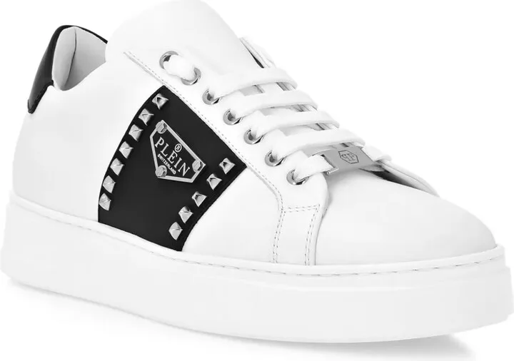 Leather Hexagon Sneakers - Image 2