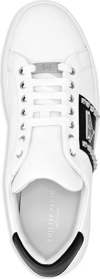 Leather Hexagon Sneakers - Image 3