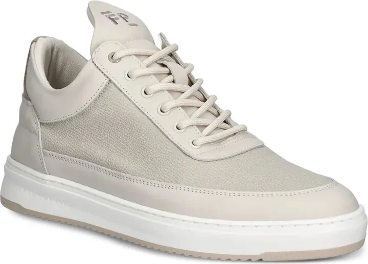 Leather Hi-Top Sneakers - Image 2