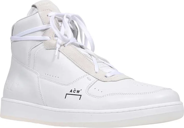Leather High-top Sneakers - Image 2