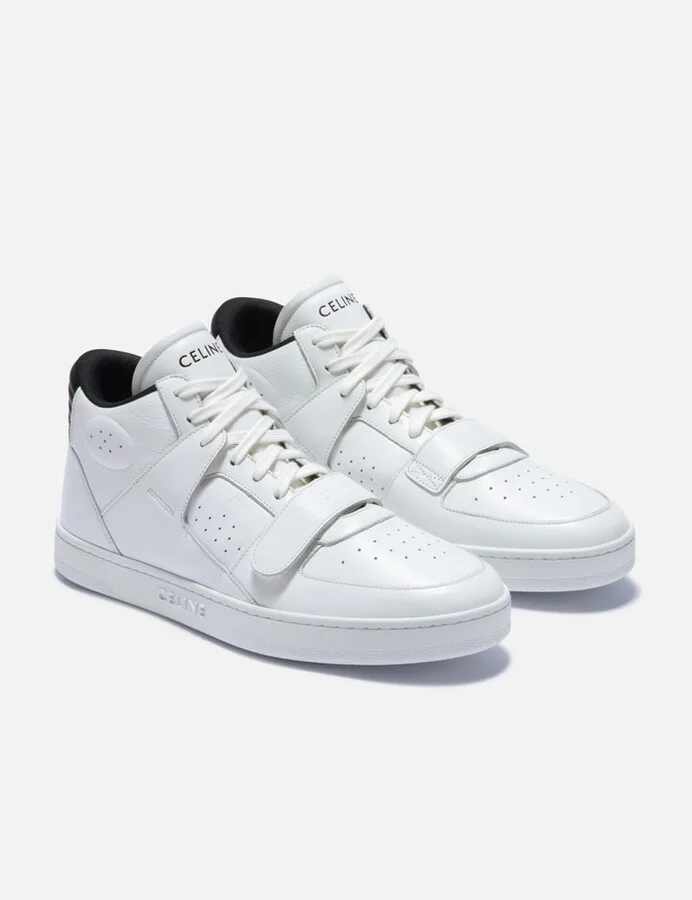 Leather High-Top Sneakers - Image 4