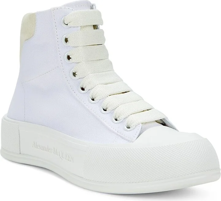 Leather High-Top Sneakers - Image 2