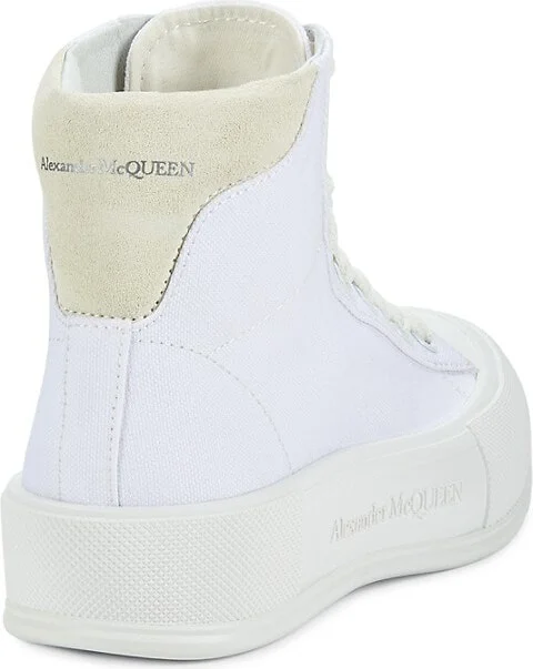 Leather High-Top Sneakers - Image 3