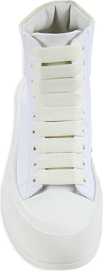 Leather High-Top Sneakers - Image 5