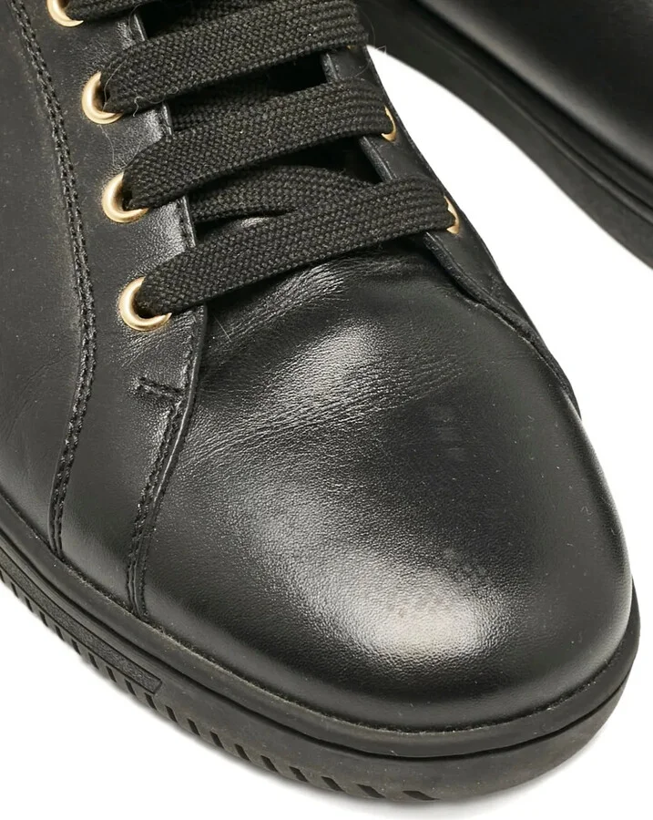 Leather High-Top Sneakers - Image 5