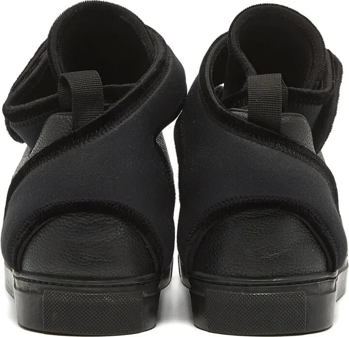 Leather High-Top Sneakers - Image 3