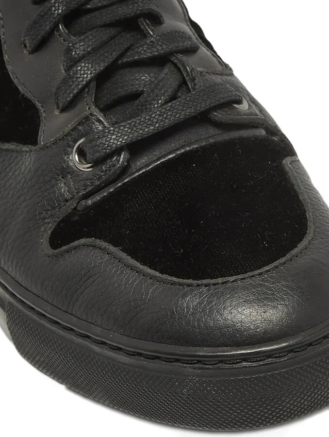 Leather High-Top Sneakers - Image 5