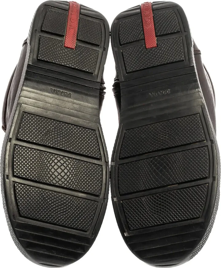 Leather High-Top Sneakers - Image 4