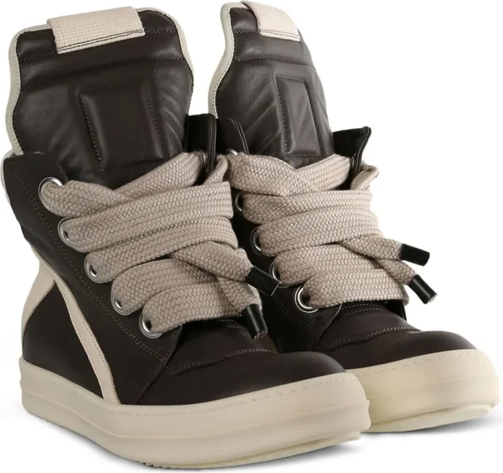 Leather High-Top Sneakers - Image 2