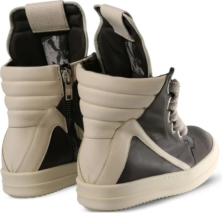 Leather High-Top Sneakers - Image 3
