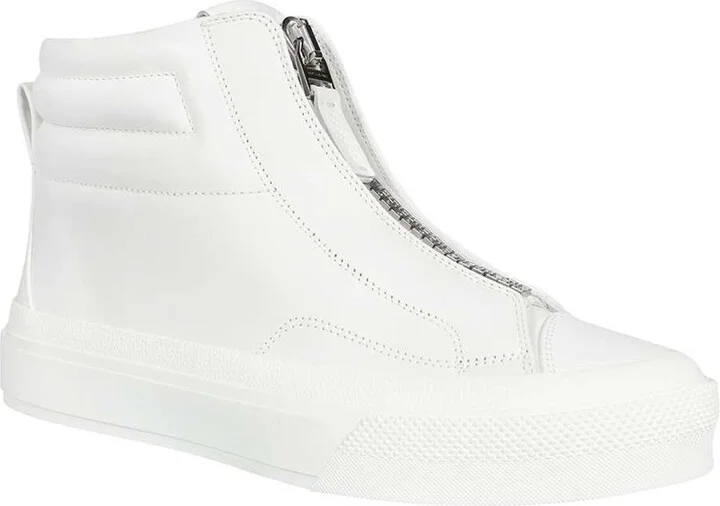 Leather High-top Sneakers - Image 2