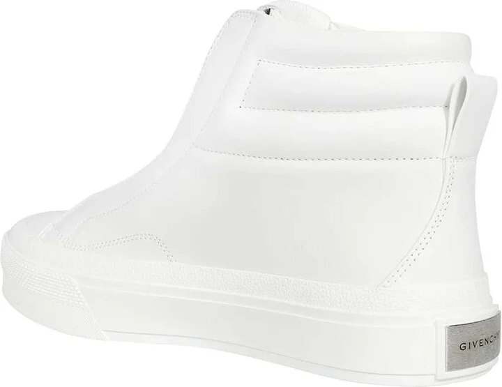 Leather High-top Sneakers - Image 3