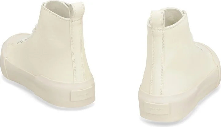 Leather High-top Sneakers - Image 4