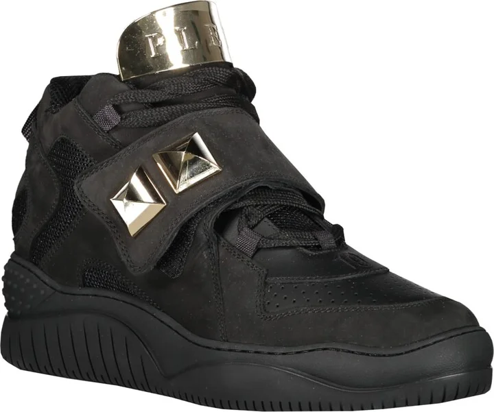 Leather High-top Sneakers - Image 2