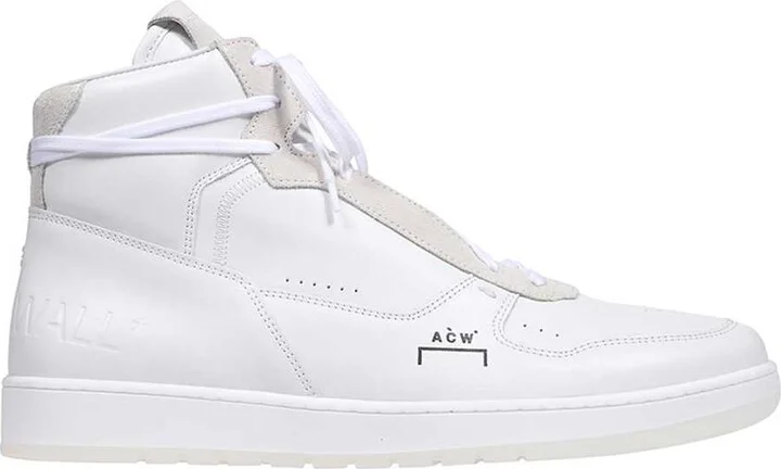 Leather High-top Sneakers