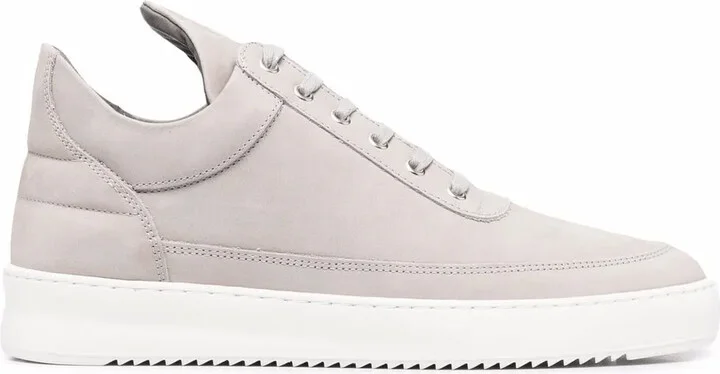 Leather High-Top Sneakers