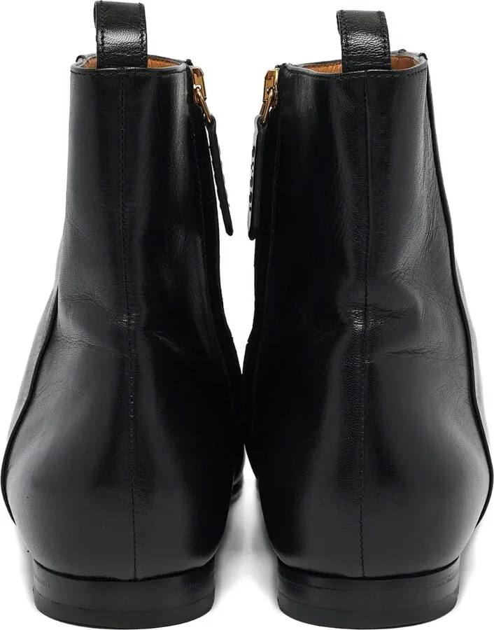 Leather Horsebit Boots - Image 4