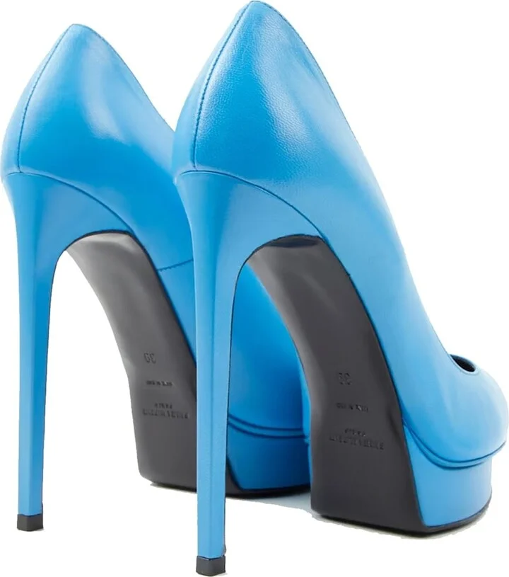 Leather Janis Pumps - Image 3
