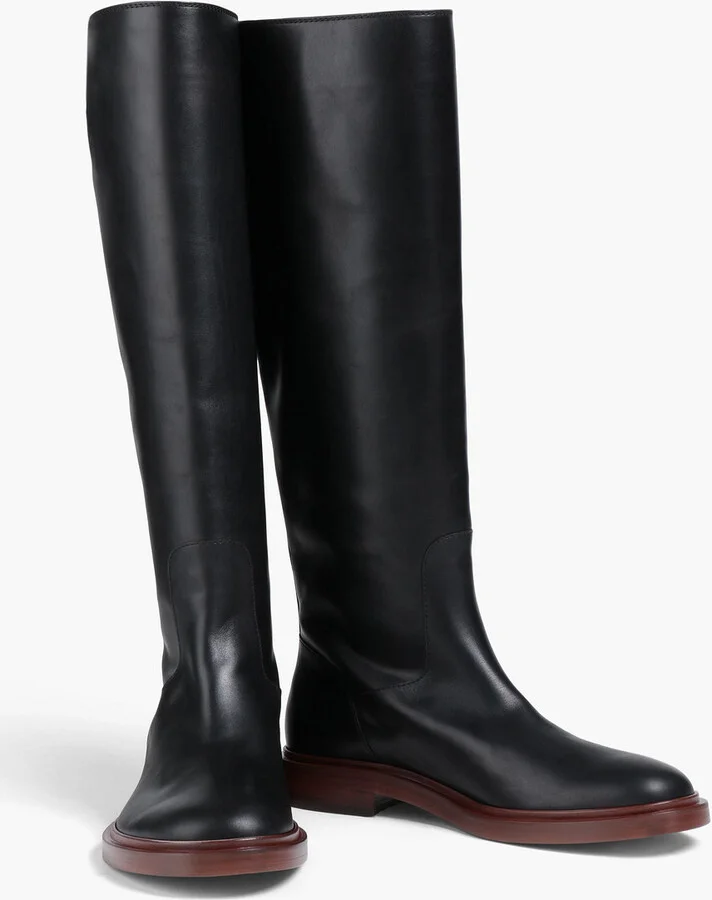 Leather knee boots - Image 2