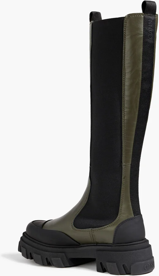 Leather knee boots - Image 3