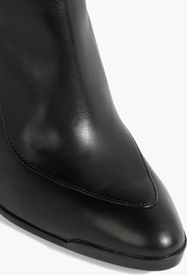 Leather knee boots - Image 4