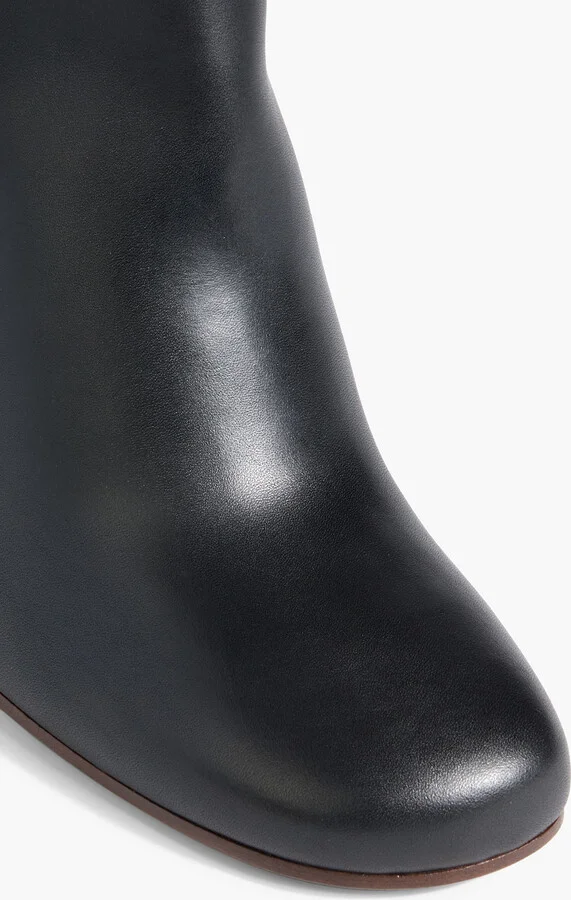 Leather knee boots - Image 4